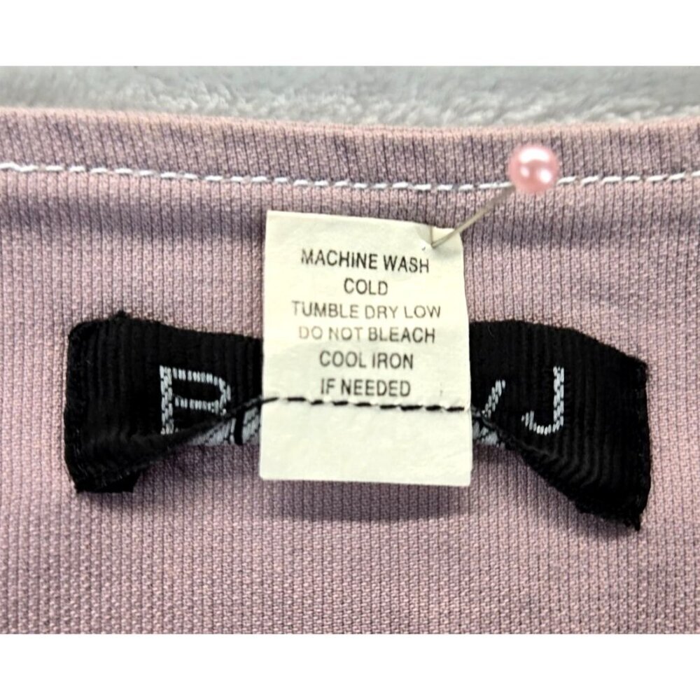 Pleated Mini Skirt Lavender Sz M by Bobby J Tennis Skirt Cotton Coquette - Picture 9 of 15